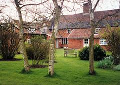 Gavelcroft, looking across from the orchard
