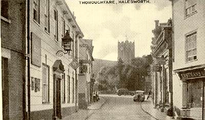 The Angel is still in existance in the Thoroughfare, Halesworth