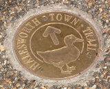 Halesworth Town Trail marker